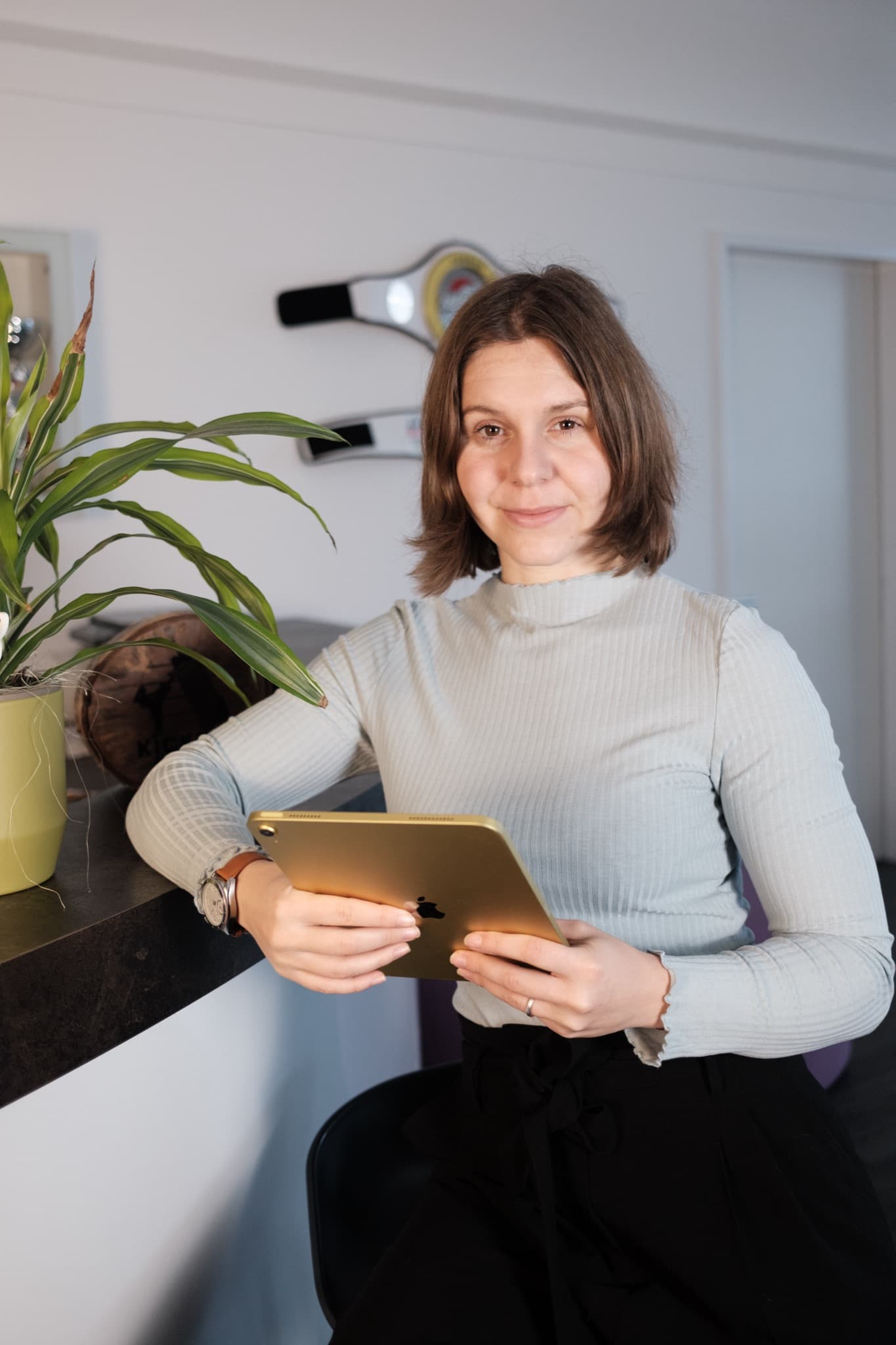 Helena Pagiatakis begleitet ein Personal Training