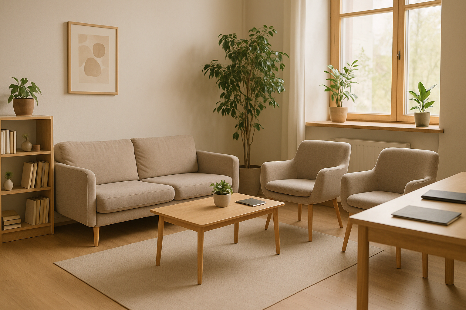 Therapeutischer Raum Hintergrund