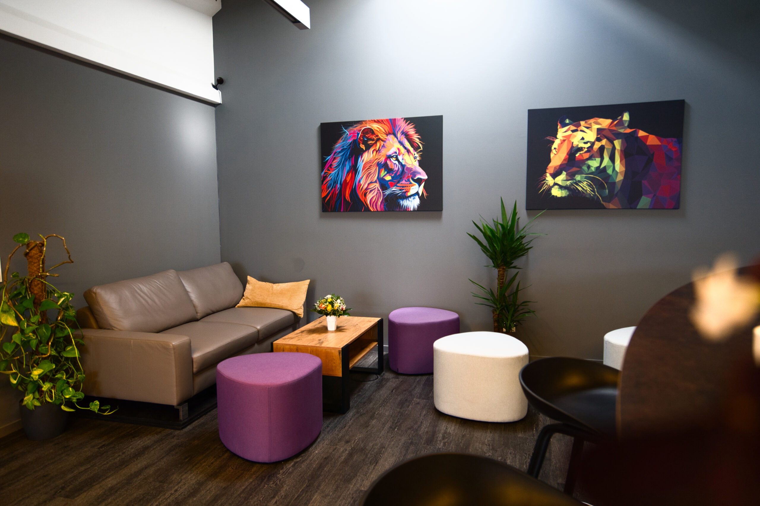 KickFit Academy Empfangsbereich